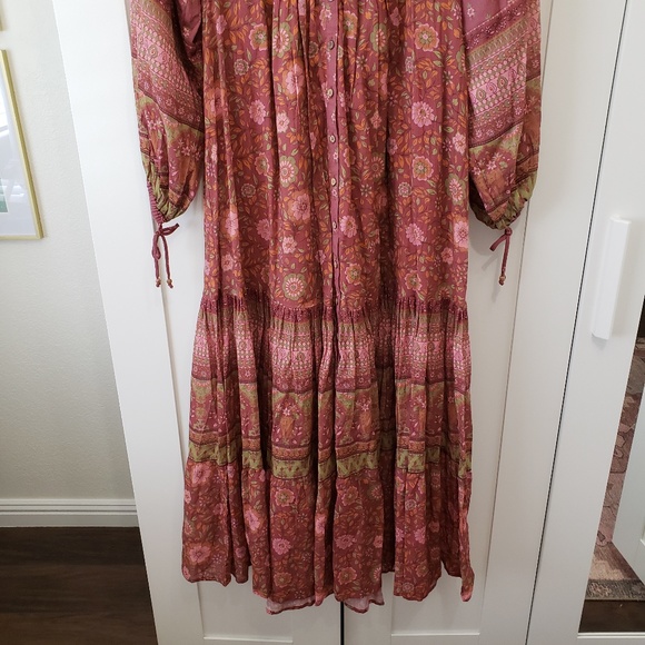 Spell Rust Maxi Dress like NEW - Picture 10 of 15